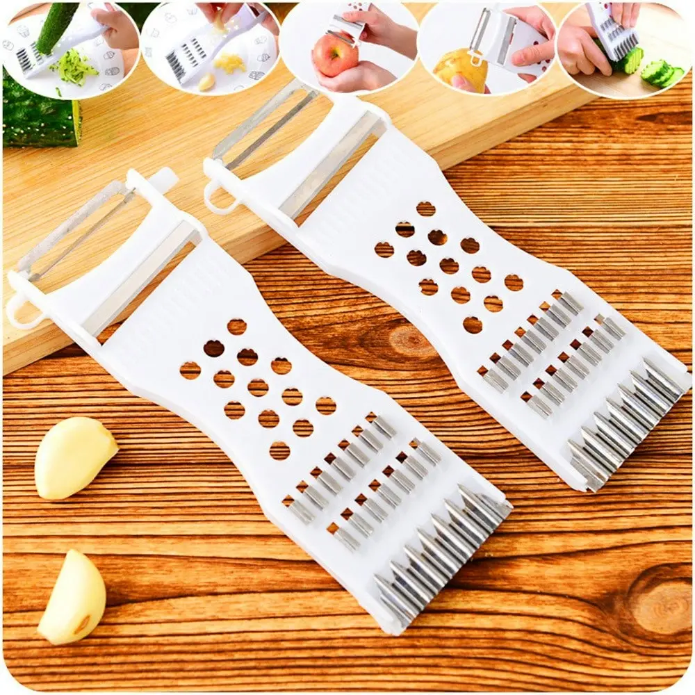 2pcs Carrot Grater Vegetable Peelers Fruit Potato Peeler Kitchen Tool Peelers - Home & Garden