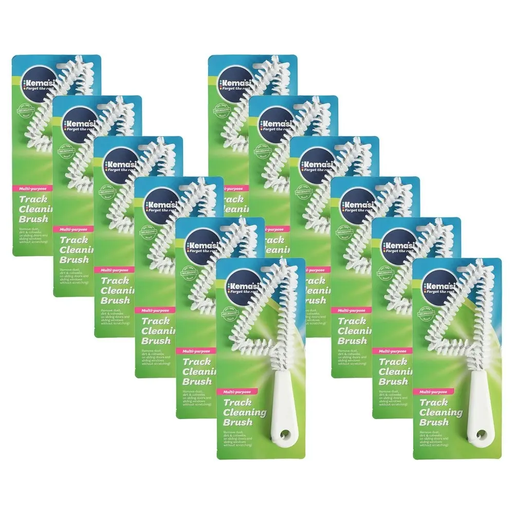 12x kemasi Multipurpose Track Cleaning Brush Home/House Lounge Room Cleaning - Home & Garden