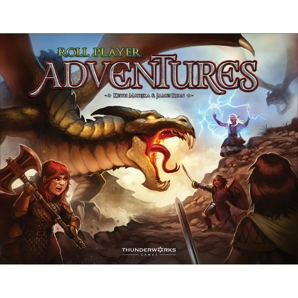 Thunderworks Games Roll Player Adventures Strategy Tabletop Board Game 14y+ - Toys & Games