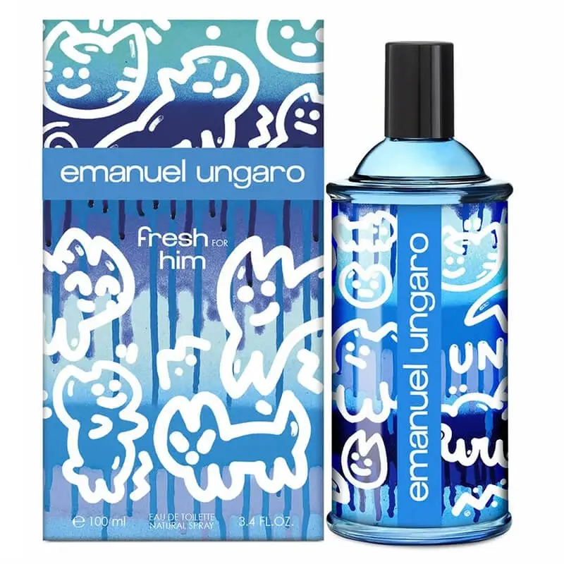 Emanuel Ungaro Emanuel Ungaro Fresh For Him 100ml EDT (M) SP - Beauty
