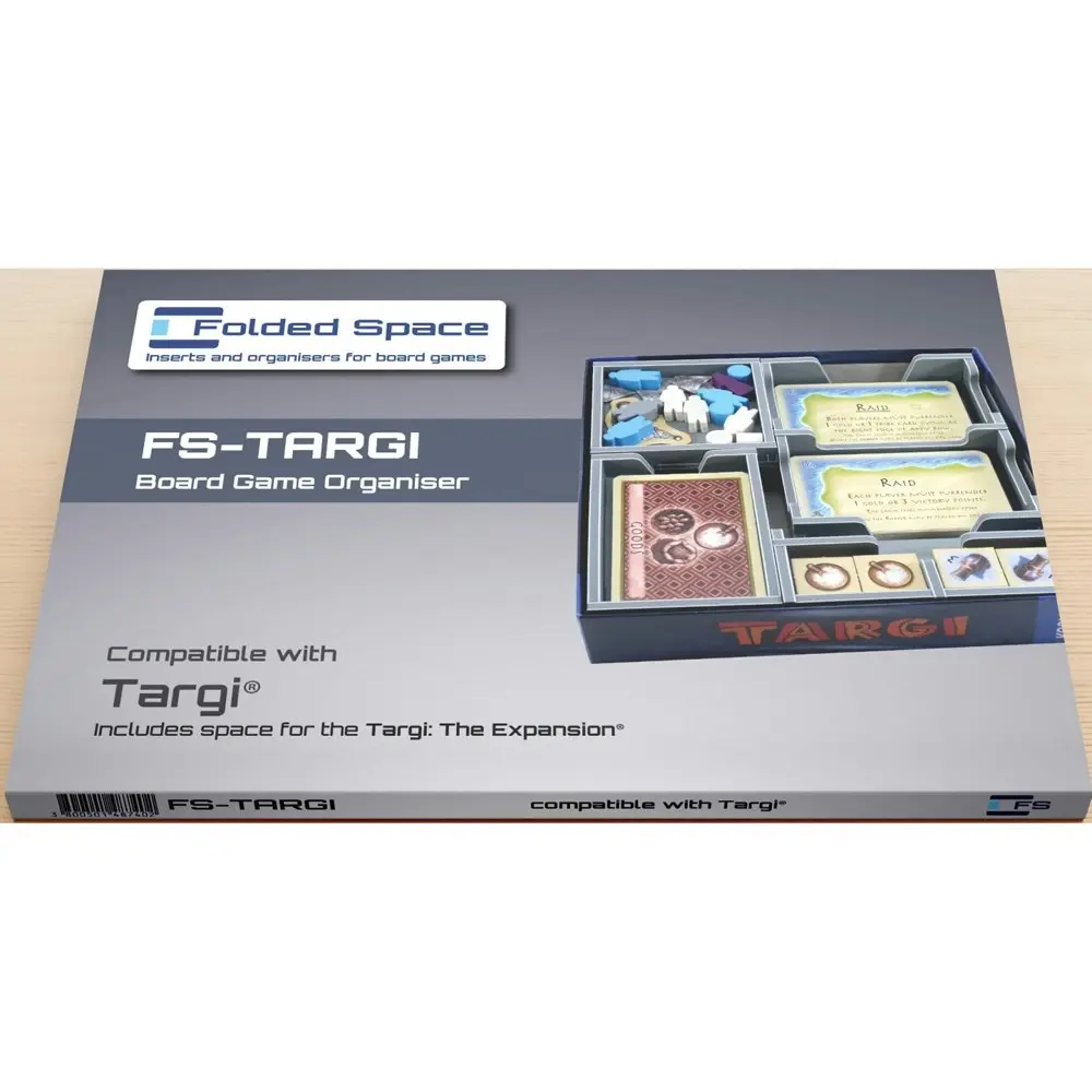 Folded Space Game Inserts Divider Tray Boardgame Organiser Box For Targi - Toys & Games