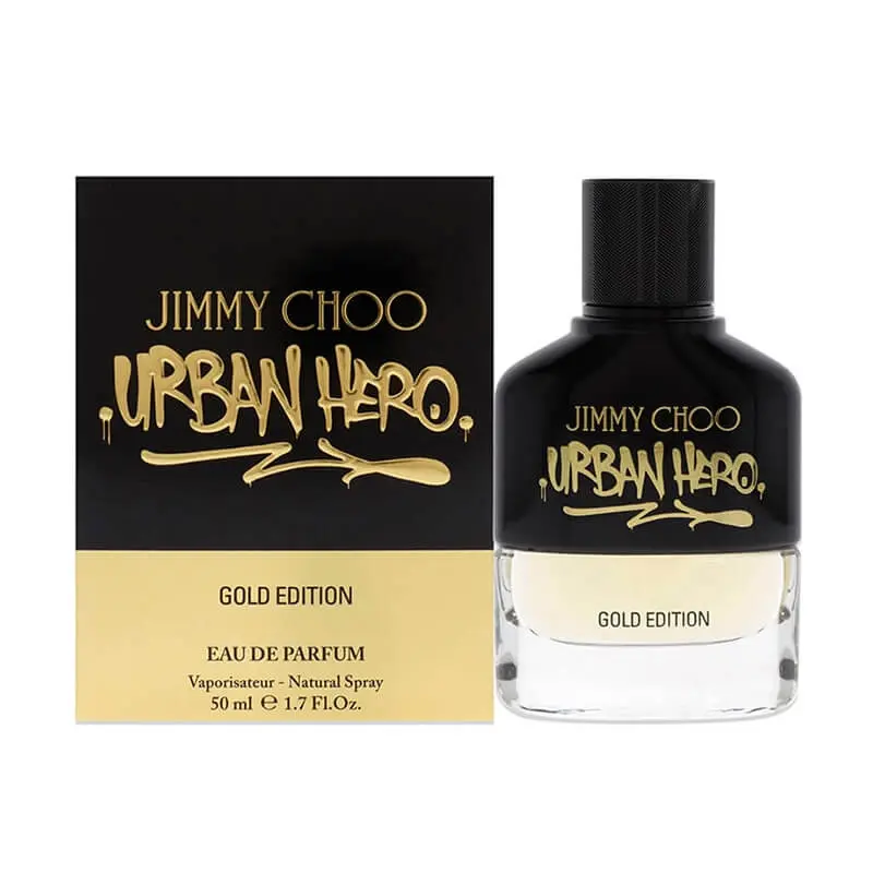 Jimmy Choo Urban Hero Gold Edition 50ml EDP (M) SP - Beauty
