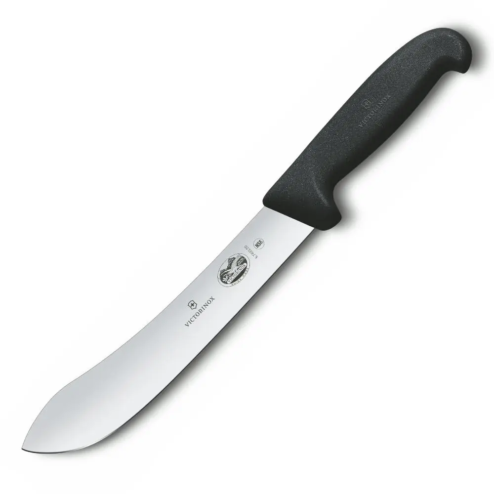 Victorinox Fibrox Wide Tip Butcher Bullnose 8" / 20cm Knife 5.7403.20 - Home & Garden