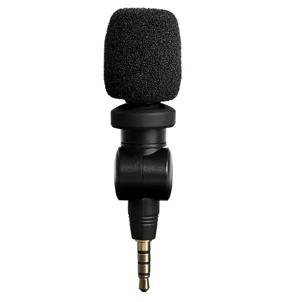 Saramonic SmartMic Mini TRS Microphone for iOS/Android 3.5mm Mobile Phones Black - Electronics