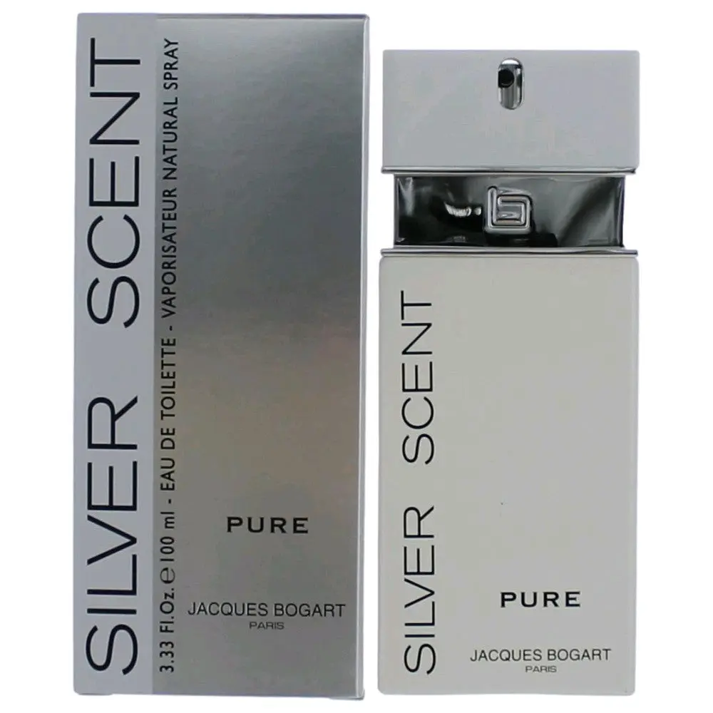 Jacques Bogart Silver Scent Pure 100ml EDT (M) SP - Beauty