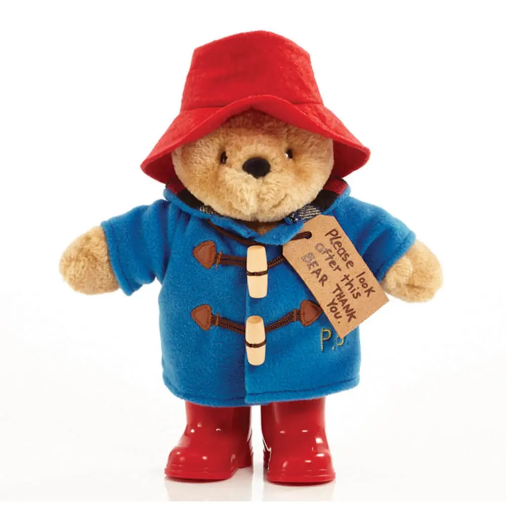 Paddington Bear with Boots & Embroidered Jacket (Medium) - Toys & Games