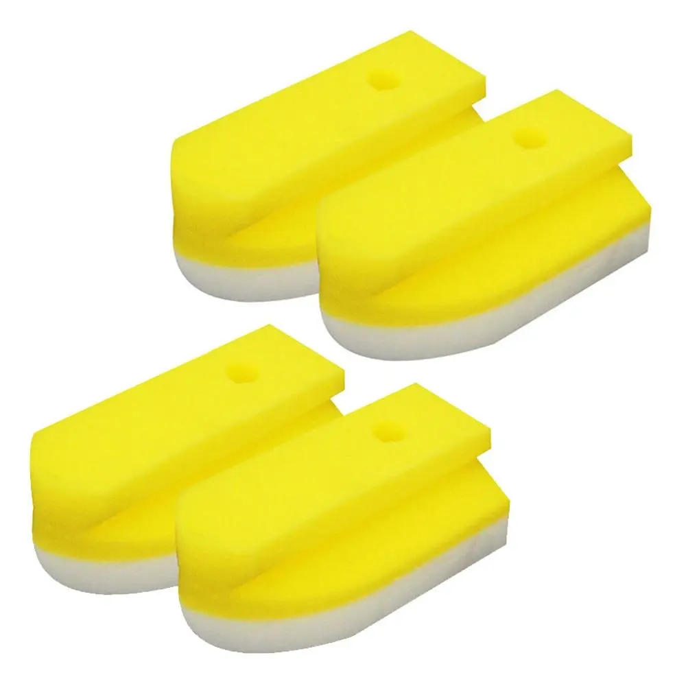 4pc White Magic Shower Eco Eraser 15cm Sponge Refill Replacement Surface Cleaner - Home & Garden