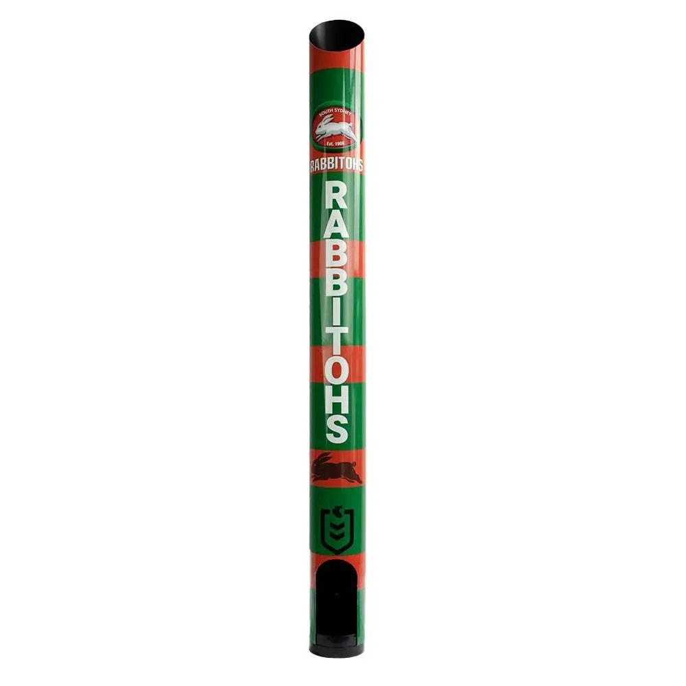 NRL South Sydney Rabbitohs Stubby Holder Dispenser Storage Wall Mountable 92x9cm - Furniture
