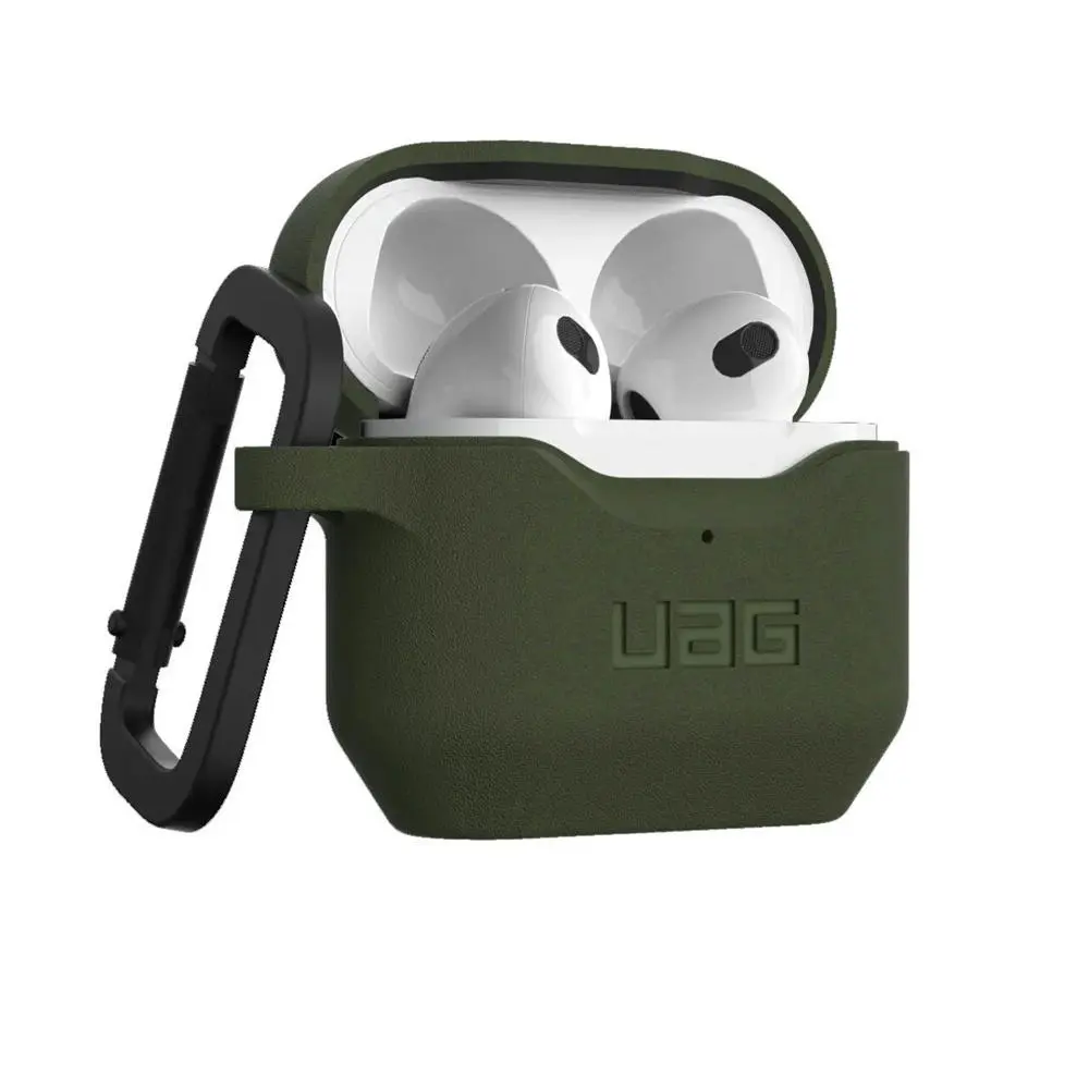 Urban Armour Gear Standard Issue Case Cover For Apple AirPods Blondie Olive - Electronics