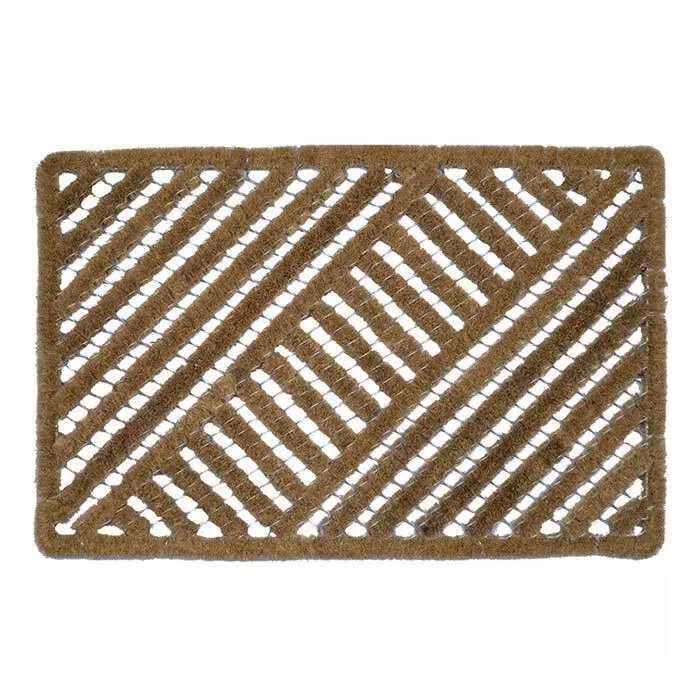 Solemate Coir Wire Scraper 50x80cm Stylish/Durable Outdoor Front Doormat - Home & Garden