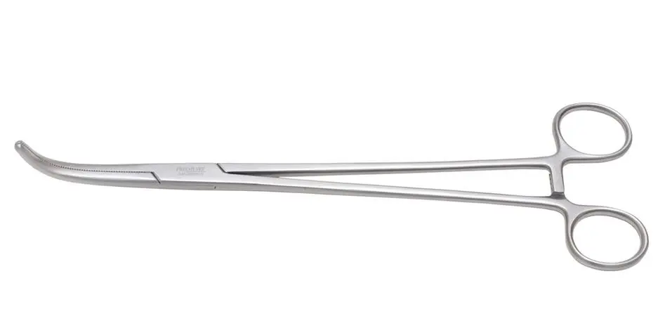 Livingstone Roberts Haemostatic Artery Forceps, 22cm, Curved, Stainless Steel, Each - Commercial