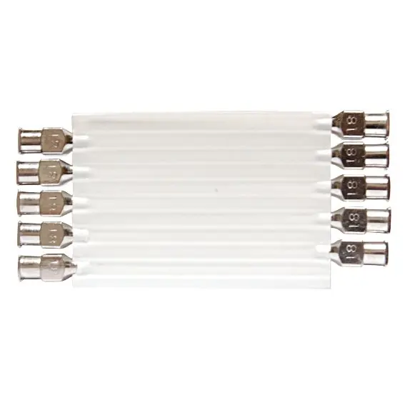 Livingstone Reusable Needles Luer Lock Gauge 18 x 50mm Stainless Steel - Commercial