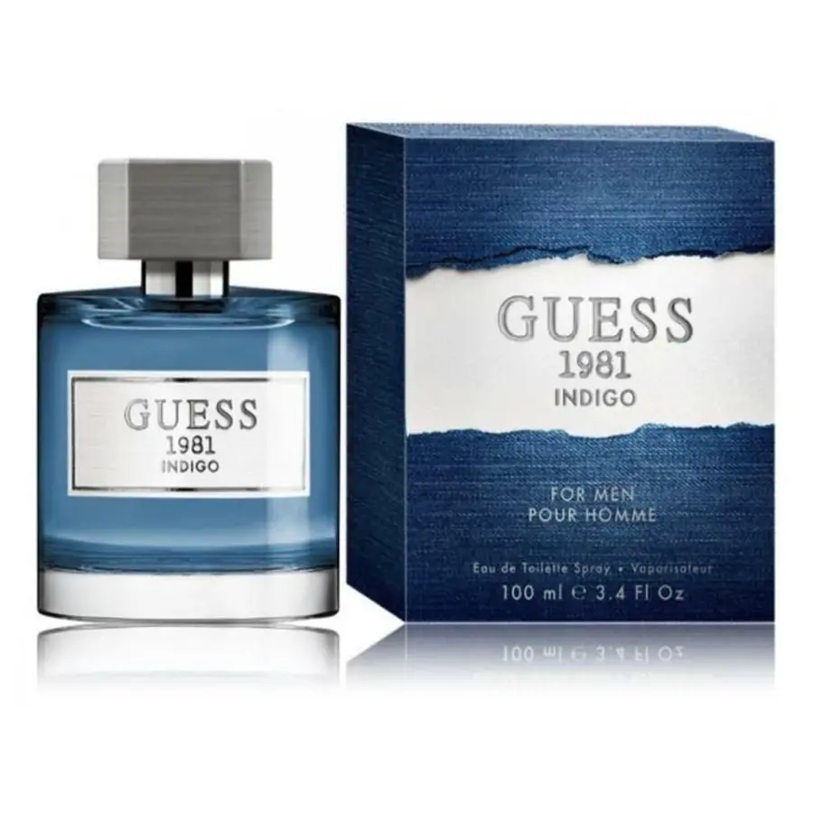 Guess 1981 Indigo Men Edt 100ml - Beauty