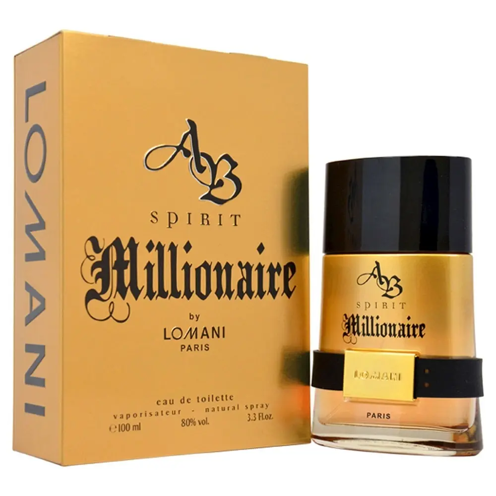 Lomani AB Spirit Millionaire 100ml EDT (M) SP - Beauty