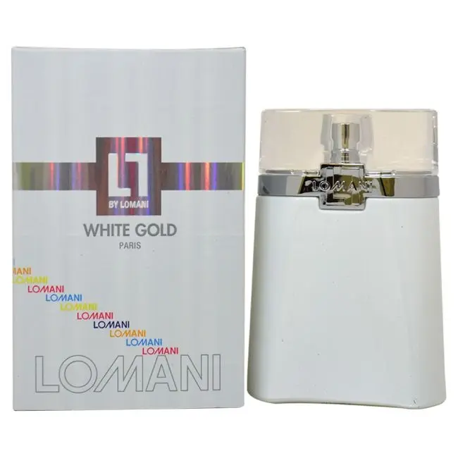 Lomani White Gold 100ml EDT (M) SP - Beauty