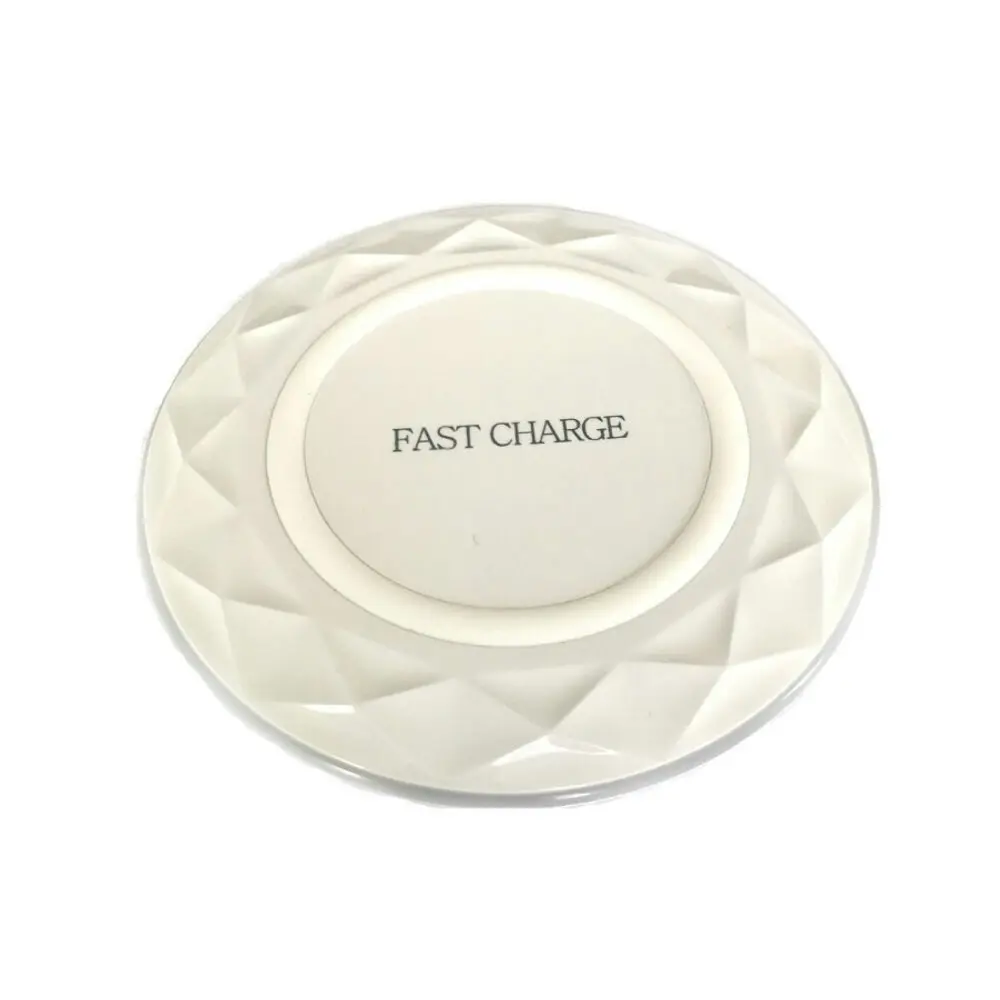 Orotec 10W Fast Charge Wireless Charging Pad Qi Enabled Smartphones Holder White - Electronics