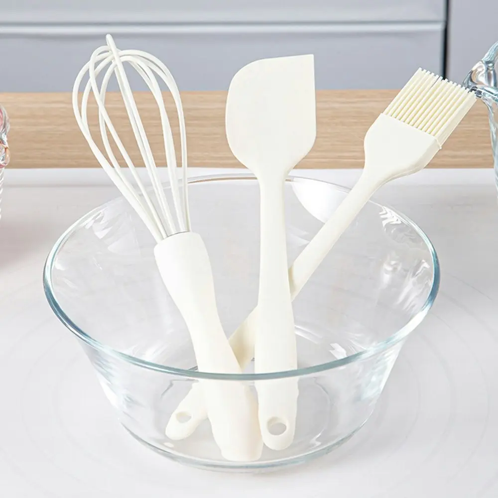 3Pcs Kitchen Utensil Set Silicone Kitchen Utensils Cookware Kitchen Gadgets Set - Home & Garden