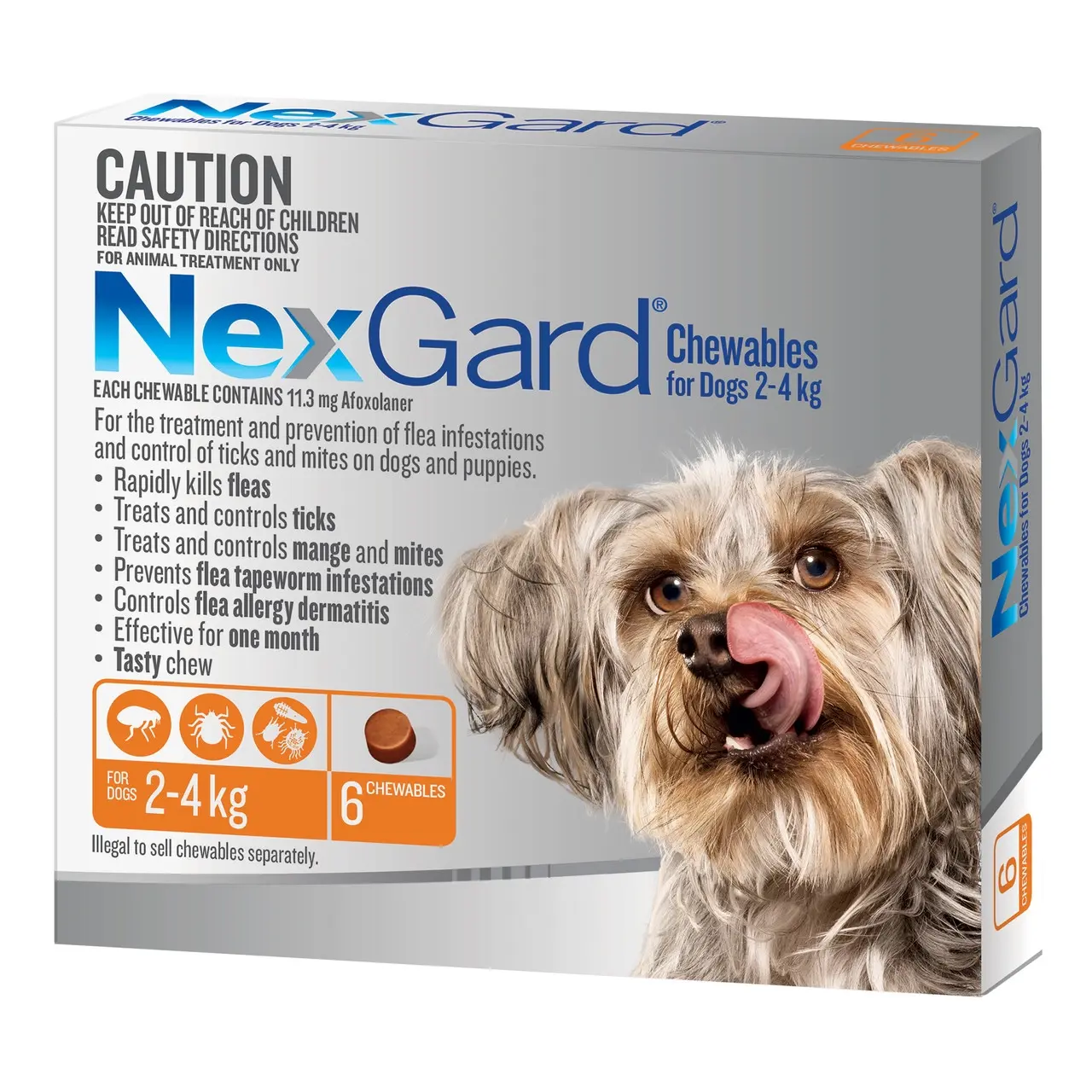 Nexgard Dog 2-4kg 6 Pack