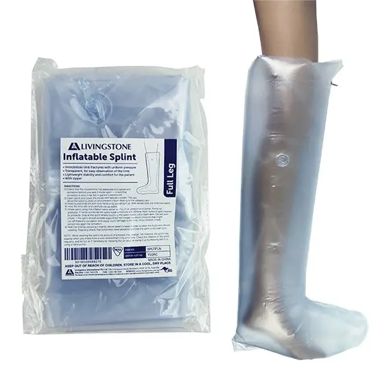 Livingstone Inflatable Splint Full Leg - Commercial