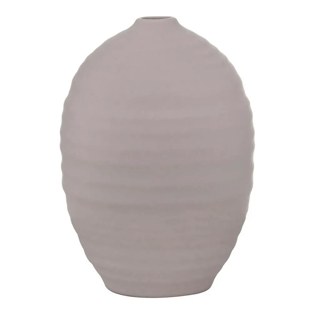 Amalfi 17x30cm Saffi Ceramic Decorative Vase Lounge/Bedroom Home Decor Blush - Home & Garden