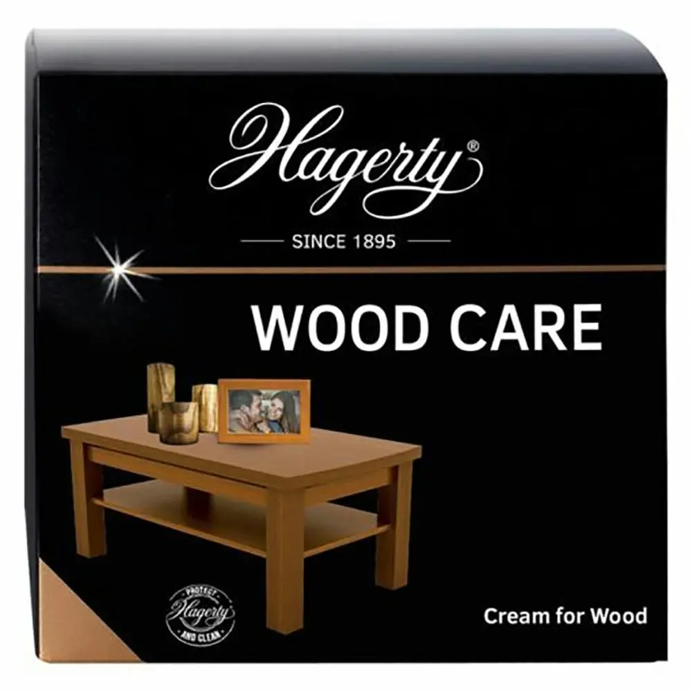 Hagerty Cleaning Products Natural Wood Nourishing and Cleaning Cream 250ml - Home & Garden