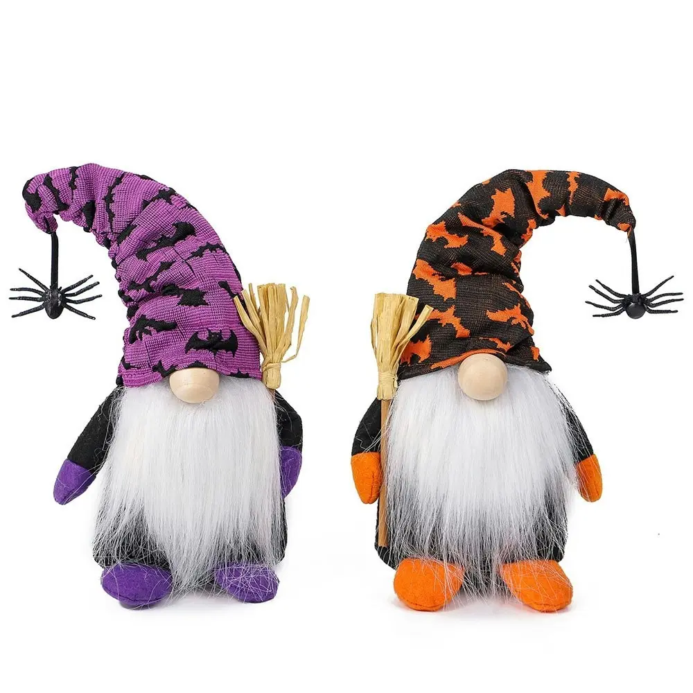 2Pcs Faceless Doll Happy Halloween Party Decor for Home Toys Desktop Ornaments - Home & Garden