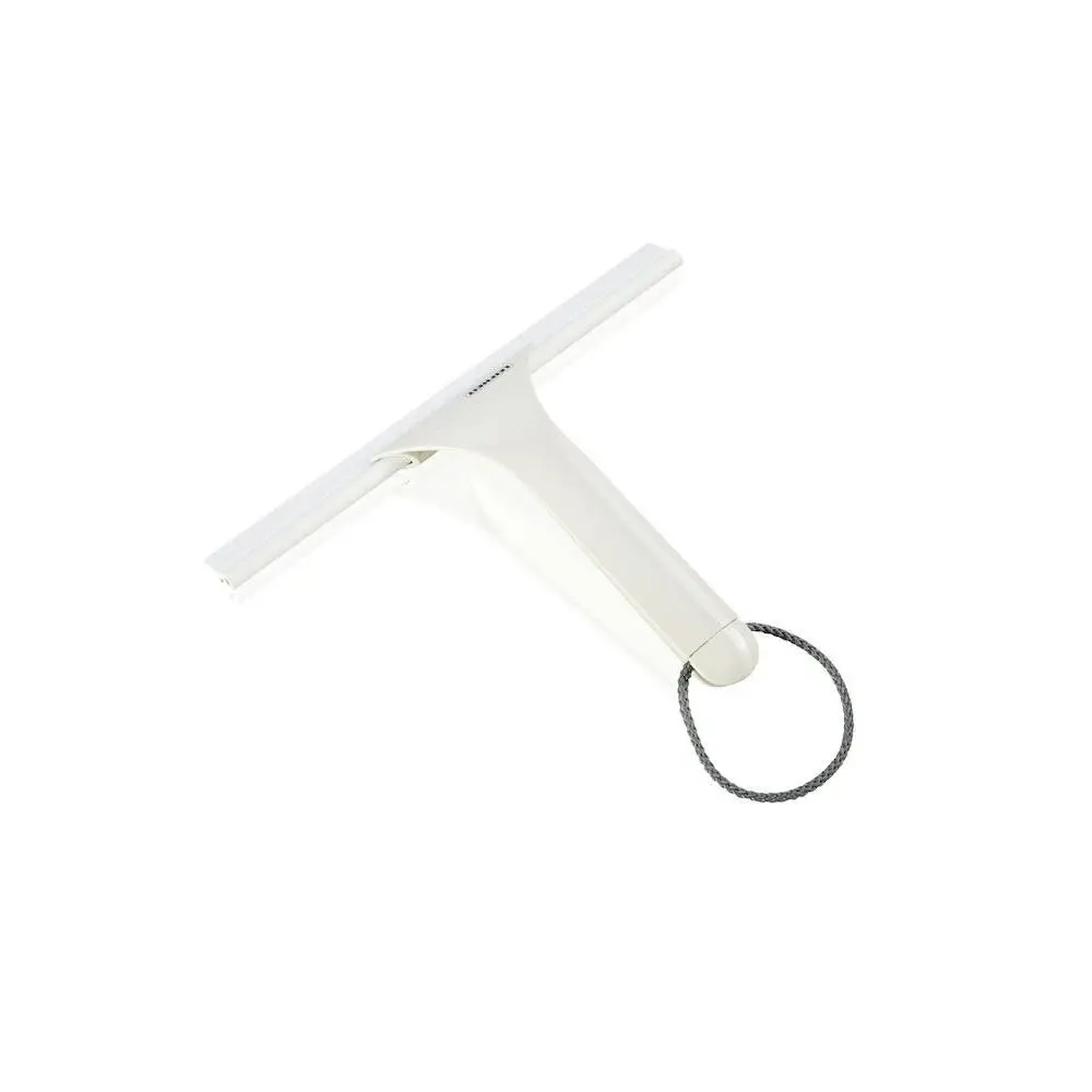 Leifheit Cabino Shower Squeegee/Squilgee Glass Wall/Tiles Cleaner White 24cm - Home & Garden