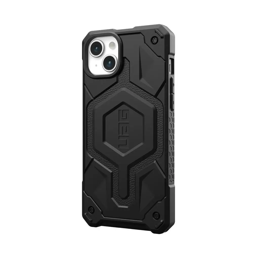 Urban Armour Gear Monarch Pro MagSafe Phone Case For iPhone 15 Plus Carbon Fiber - Electronics