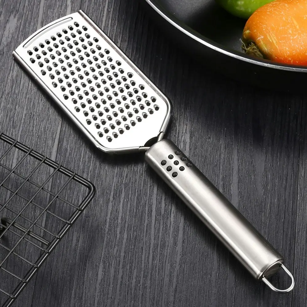 2Pcs Kitchen Cheese Grater Stainless Steel Radish Grater Lemon Zester Grater - Home & Garden
