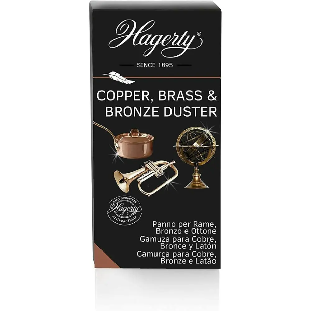 Hagerty Cleaning Products Copper/Brass/Bronze Duster Cleaning Shine Cloth - Home & Garden