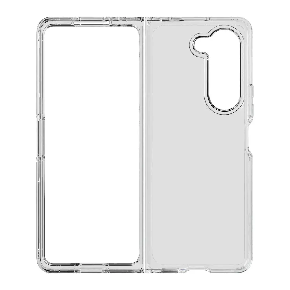 Tech21 EvoClear Phone Case Protection Cover For Samsung Galaxy Z Fold 5 Clear - Electronics