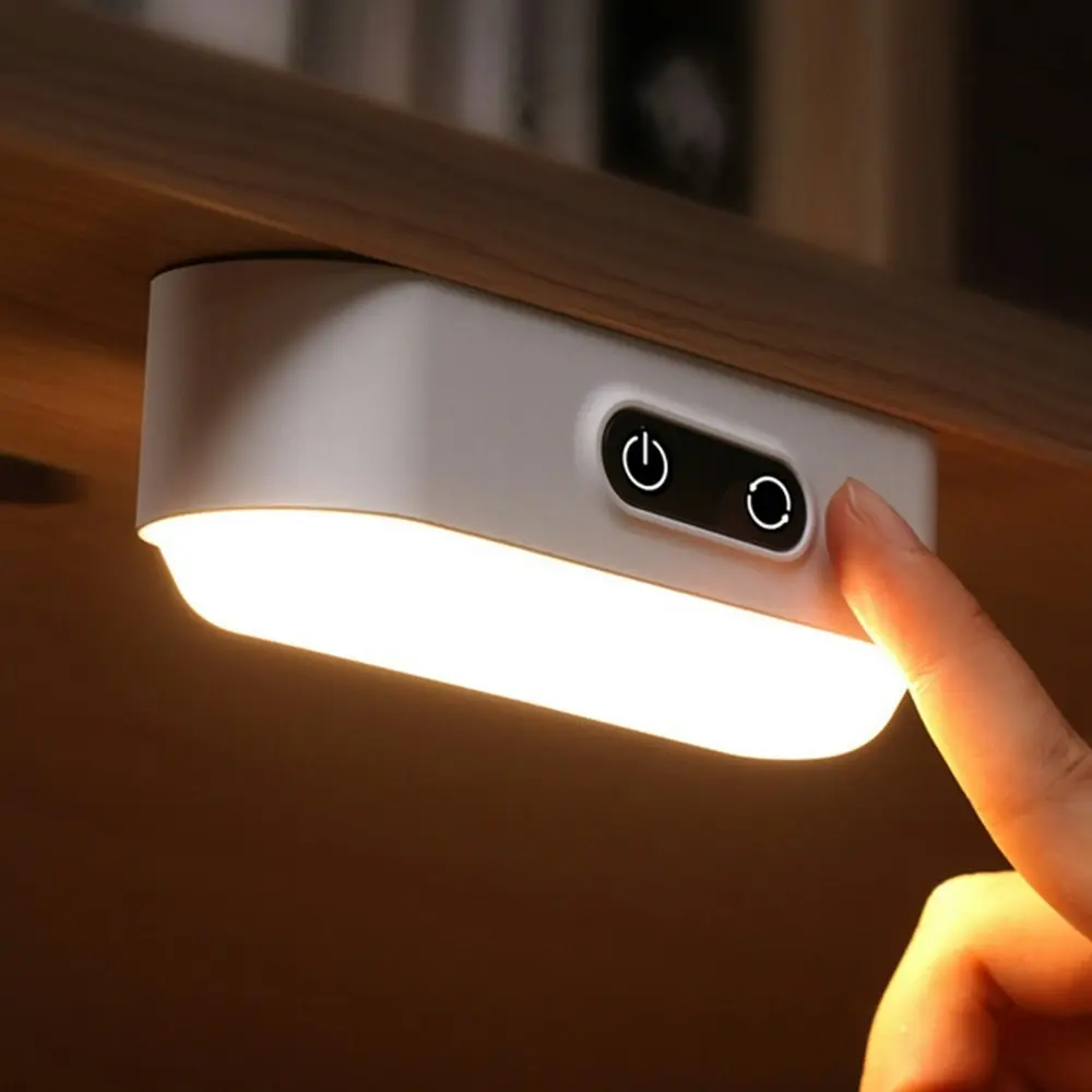 LED Desk Lamp Magnetic Suspension Usb Rechargeable Night Light - Home & Garden