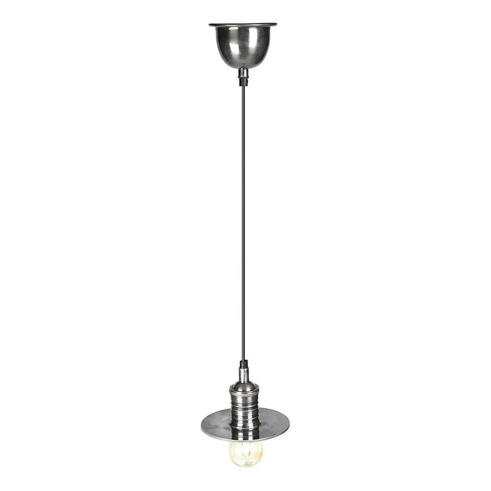 Belle Bistino Brass Ceiling Pendant Light Lamp Hanging Decor Small 14cm Silver - Home & Garden
