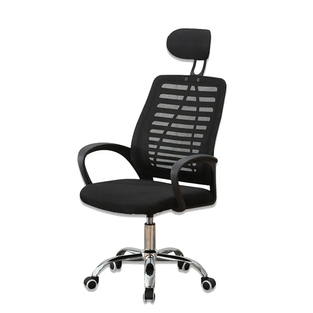 Foret High Back Black Executive Mesh Breathable Home Office Game Chair Computer Swivel Lift - Furniture