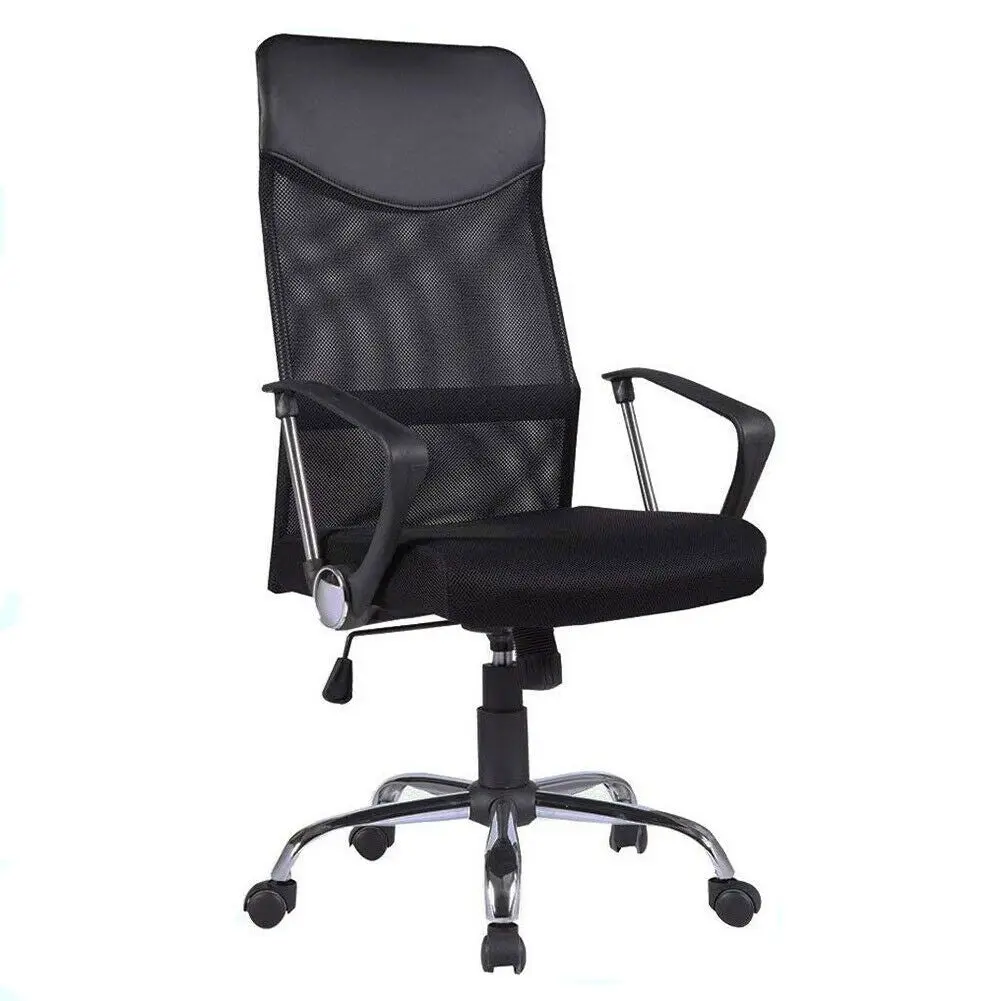 Foret High Back Mesh Executive Gaming Chair Home Office Computer Seat Swivel Lift Lumbar - Furniture