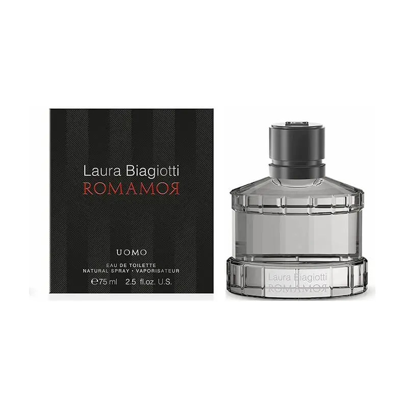 Laura Biagiotti Romamor Uomo 75ml EDT (M) SP - Beauty