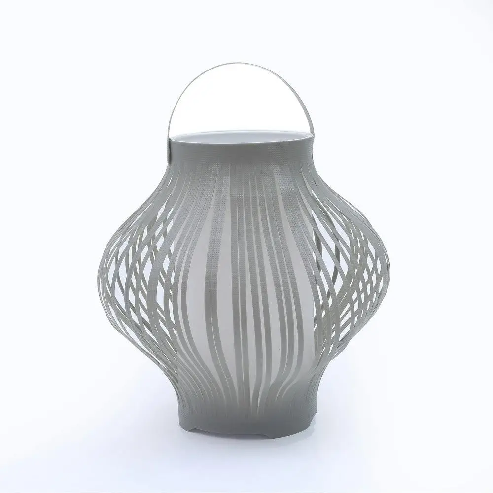 Claire Outdoor Retractable Lantern Decoration Table Lamp Grey - Health