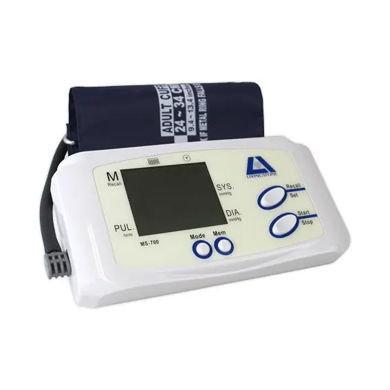 Livingstone Digital Blood Pressure Monitor Auto Inflating Accurate Auto Measuring with Auto Pulse Reading - Commercial