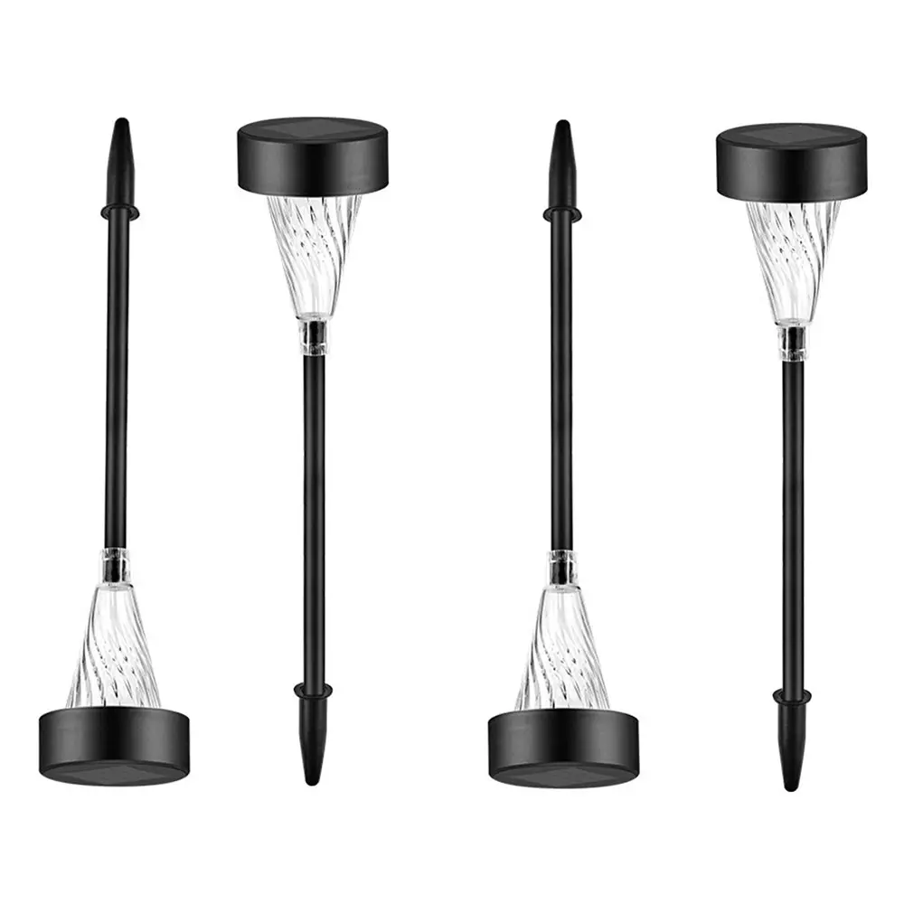 4Pcs Solar Outdoor Lamp Decorative Floor Lamp Outdoor Waterproof Led Lamp - Home & Garden