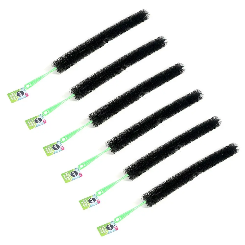 6x kemasi Multipurpose Cleaning Brush 80cm Bathroom Kitchen Cleaning Assorted - Home & Garden