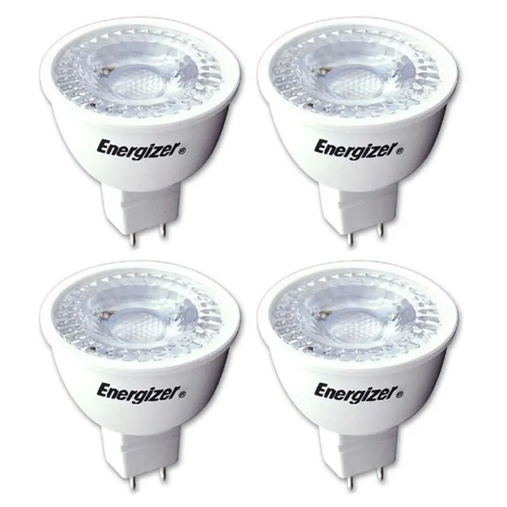 4pc Energizer LED GU5.3/MR16 5W/350LM Warm White Light Bulb/Lightbulb 35W - Home & Garden
