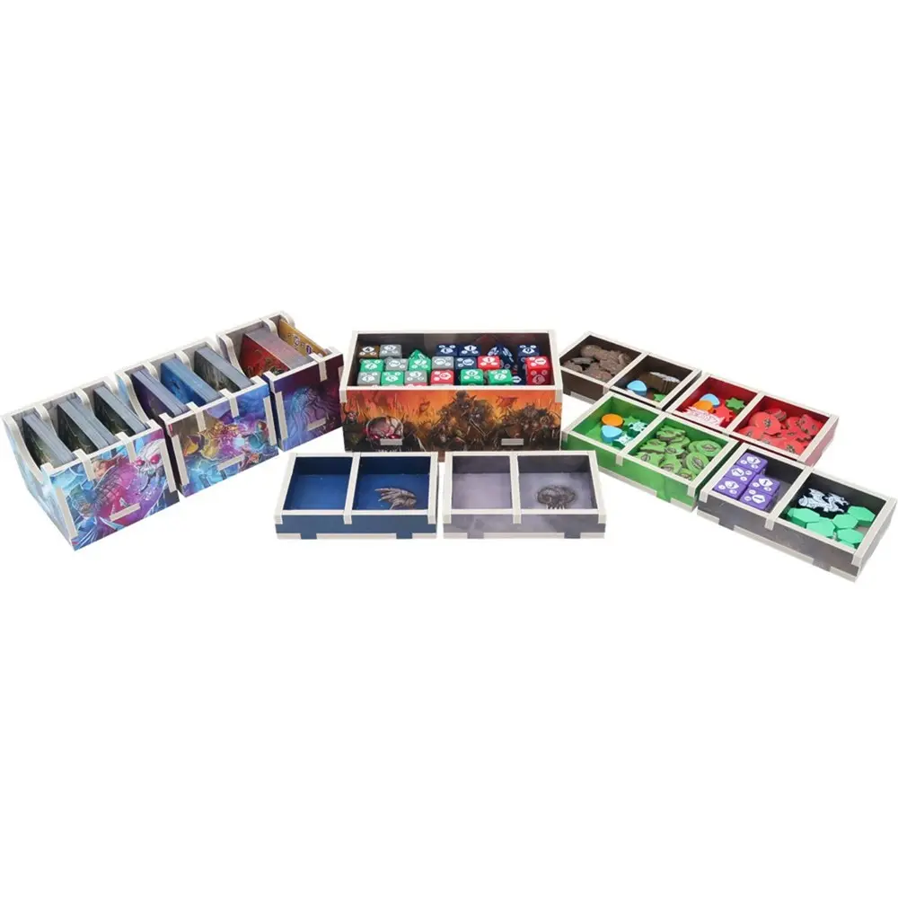 Folded Space Game Inserts Divider Tray Organiser Shadow Kingdoms Of Valeria - Toys & Games