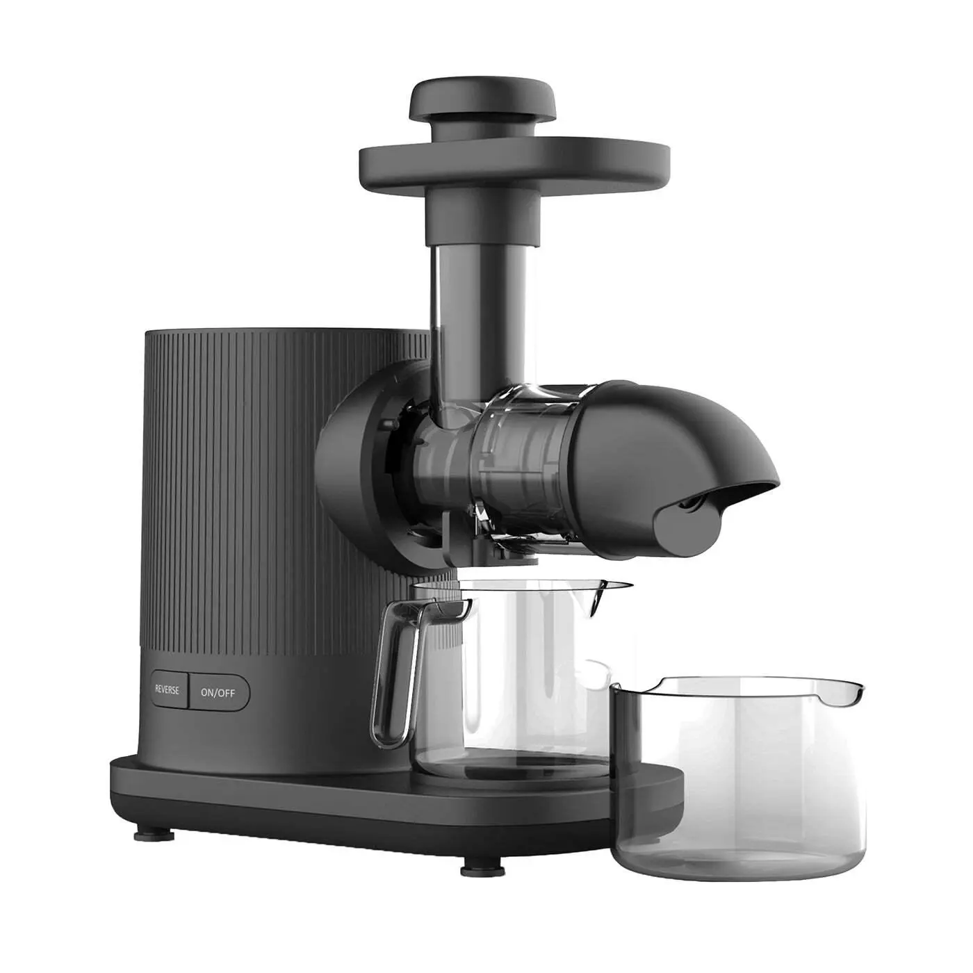 Cold Press Slow Juicer, 150W w/ 500ml Juice & Pulp Containers - Home & Garden