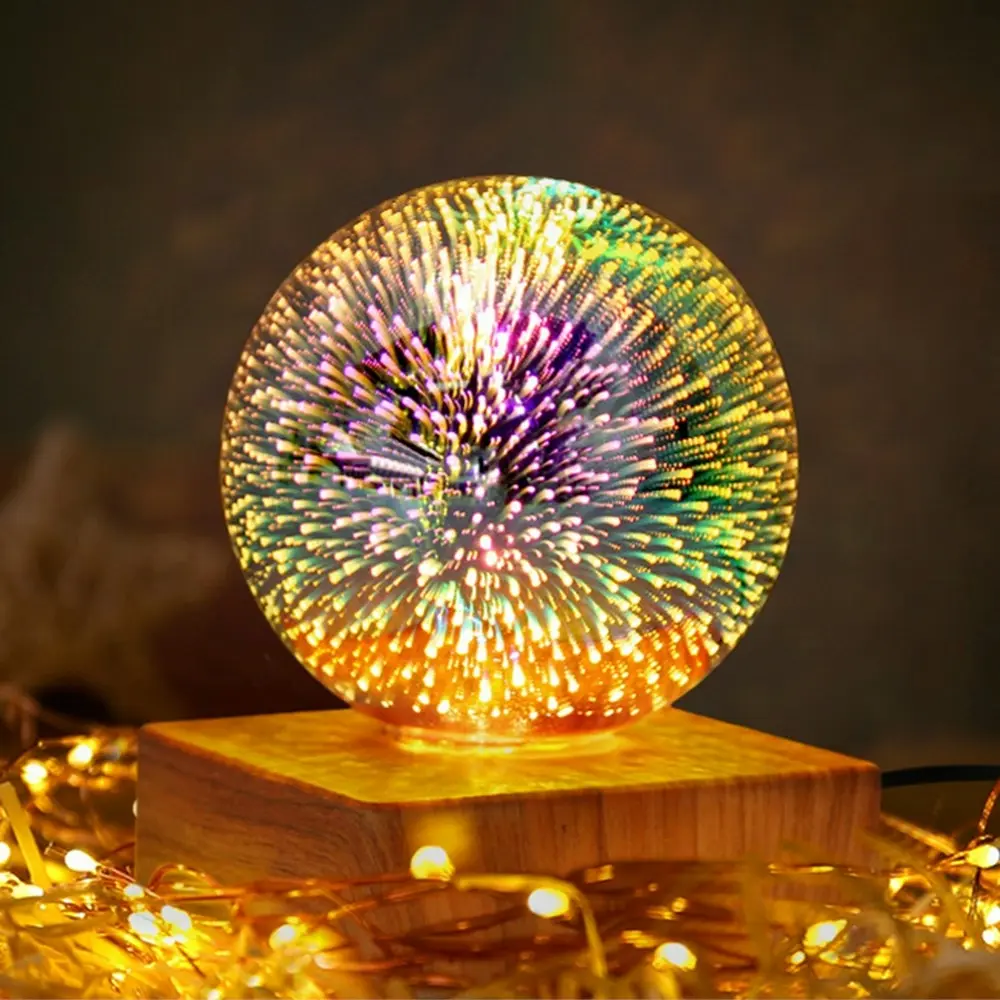 3D Starburst Night Light Fireworks LED light Color Changing Decorative light - Home & Garden