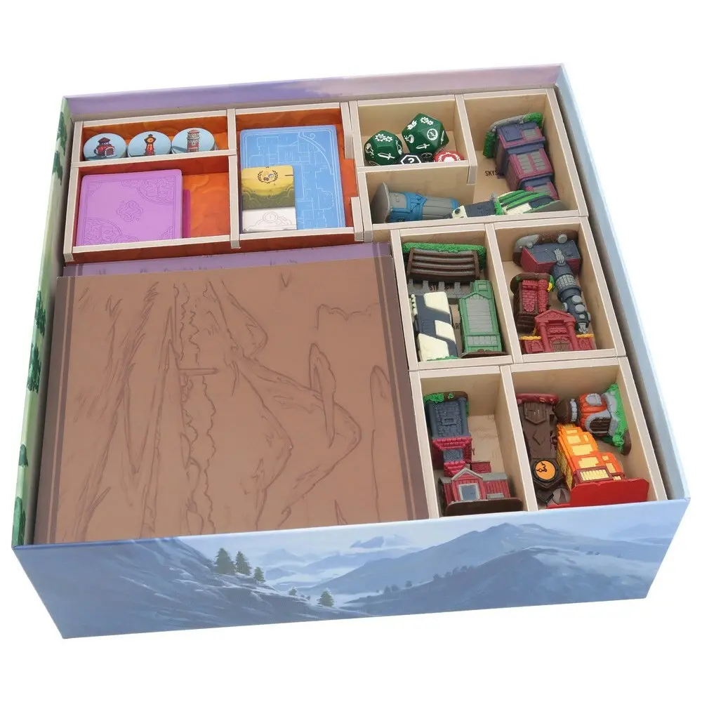 Folded Space Game Inserts Divider Tray Boardgame Organiser Tapestry Version 2 - Toys & Games