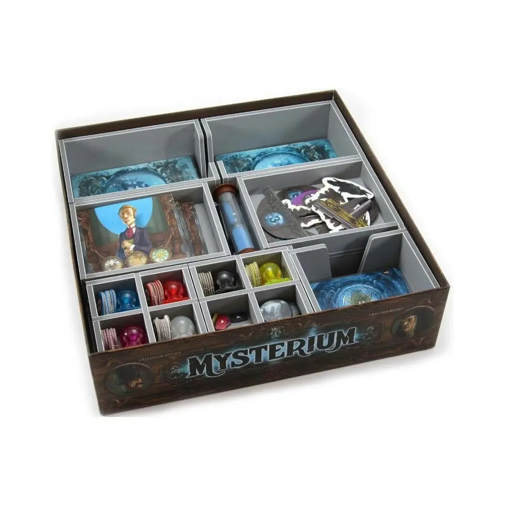 Folded Space Game Inserts Divider Tray Boardgame Organiser For Mysterium - Toys & Games