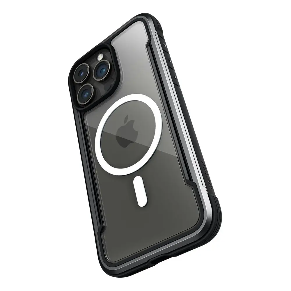 Raptic Shield MagSafe Phone Case Mobile Cover For Apple iPhone 15 Pro Max Black - Electronics
