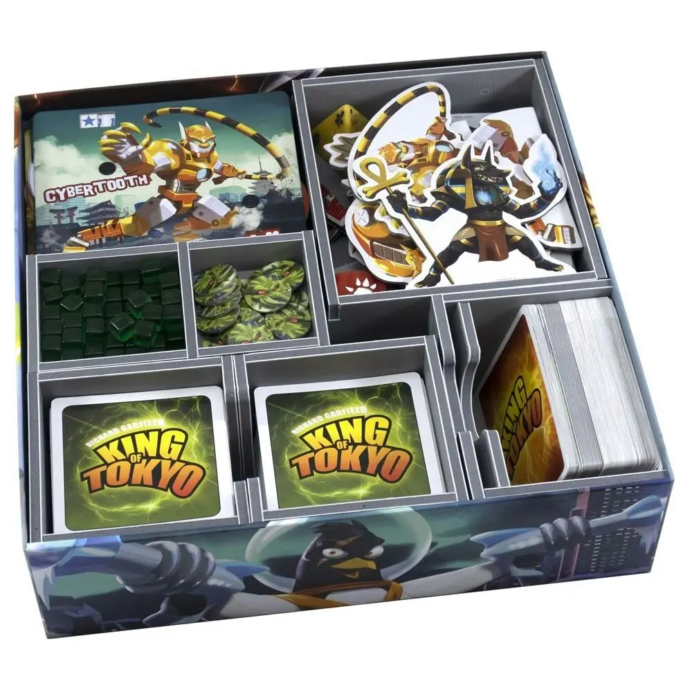 Folded Space Game Inserts Divider Tray King Of Tokyo And King Of New York - Toys & Games