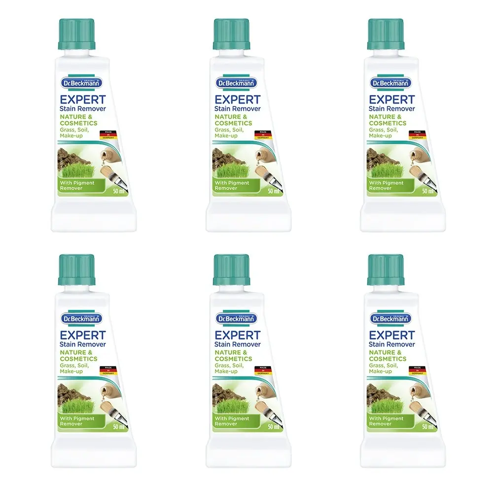 6x Dr Beckmann 50ml Stain Devils Nature & Cosmetics Cleaner w/ Pigment Remover - Home & Garden