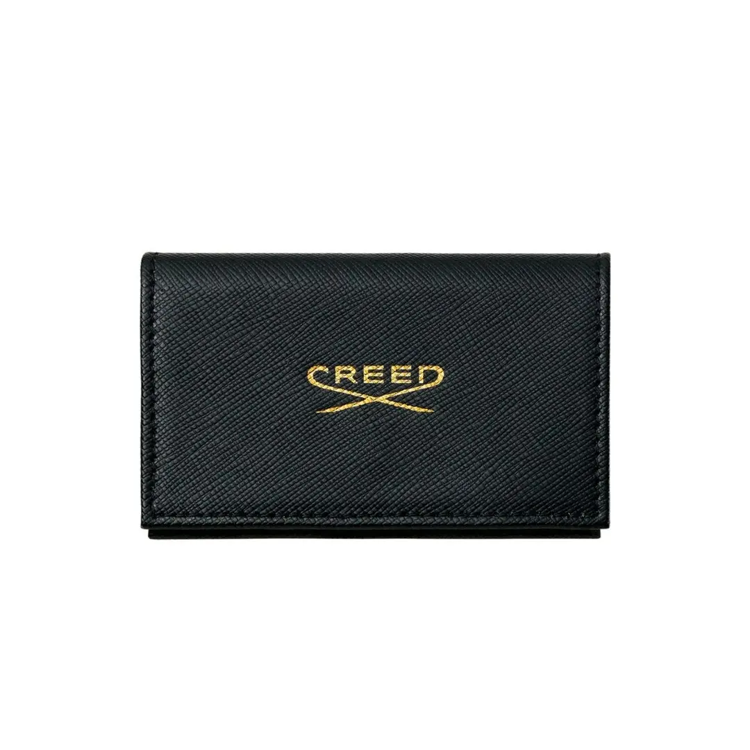 Creed Men's Black Leather Wallet Sample Set 8x1.7ml - Beauty